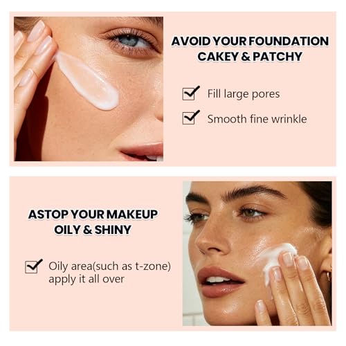 Glow Velvet Primer Cream - Pore Blurring Makeup Base (2 Pack)