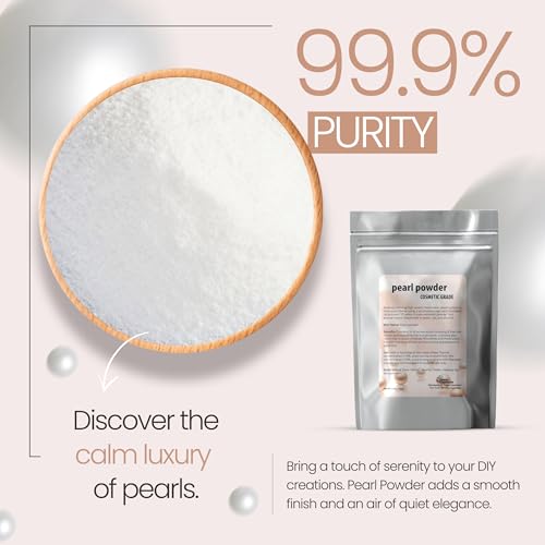 Pure Pearl Powder DIY Cosmetic Grade Pearl Powder For Face, Making Face Mask, Cream And Lotion (1 Ounce / 28 gram)
