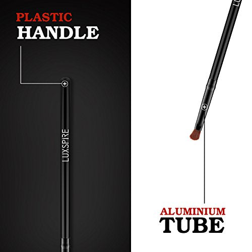 Lip Brush Concealer Brush 2 Pieces - Black Lip Makeup & Eye Shadow Tool