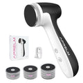 APRELM Electric Foot Callus Remover - 3-Speed Pedicure File with 120 Discs