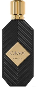 Khadlaj Onyx Gold Unisex Eau de Parfum Spray 3.4oz – Aromatic, Sweet, Powdery, Musky Fragrance