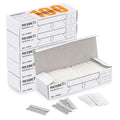 REXBETI 600PCS Single Edge Razor Blades, Industrial , Box Cutter Replacement Blades, Glass Scraper Blades