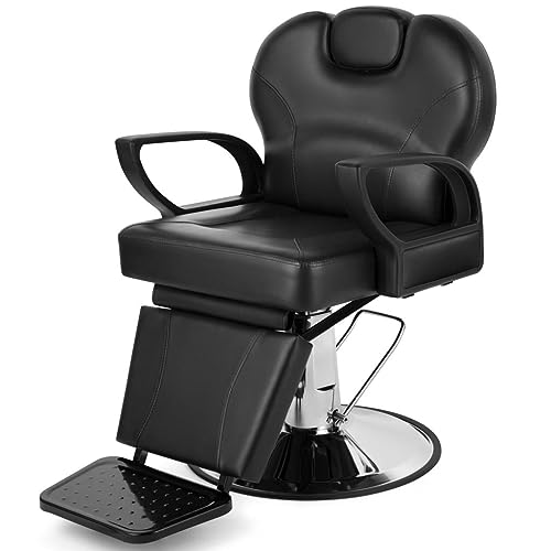Artist Hand Barber Chair - Hydraulic Reclining Salon Chair