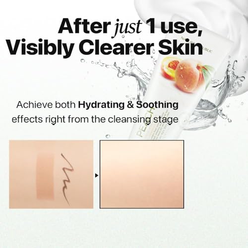 Nature Republic Fresh Herb Peach Cleansing Foam 170ml