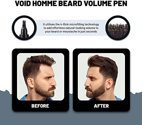 VOID Homme Beard Pen Filler for Men - 4 Pack
