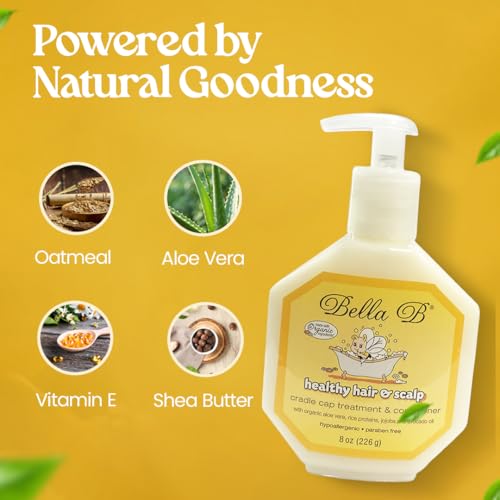Bella B Natural Baby Cradle Cap Treatment Conditioner 8oz
