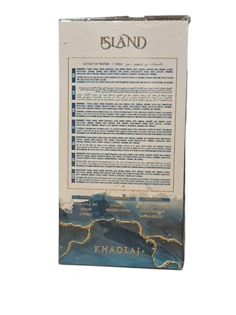KHADLAJ Island Extrait De Parfum - Luxury Middle Eastern Fragrance