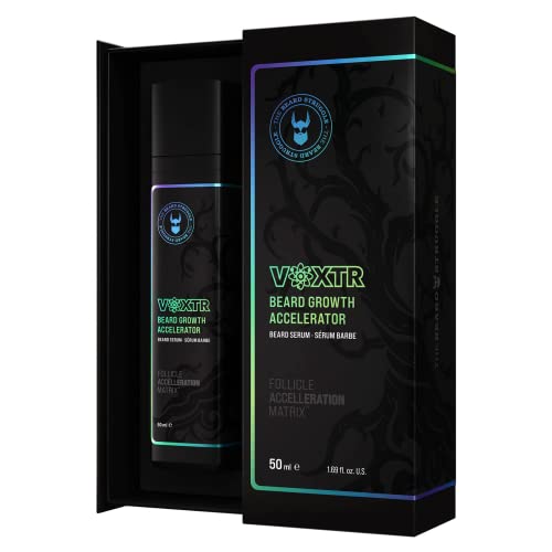 The Beard Struggle Voxtr Beard Growth Serum with Follicle Acceleration Matrix - Beard Serum, 1.69 Fl. Oz. US