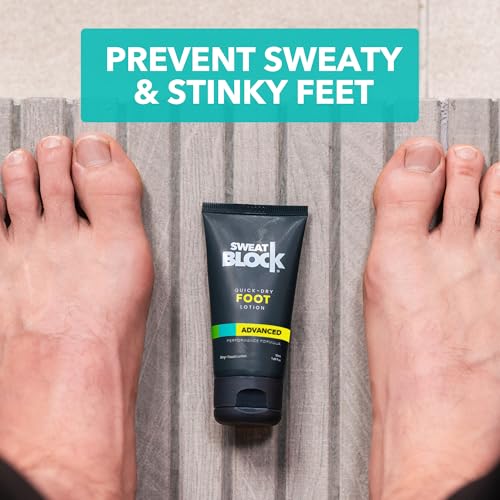 Foot Antiperspirant Lotion - Quick-Dry Odor Eliminator, 1.69 fl oz
