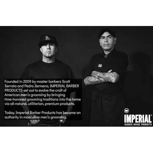 Imperial Barber Travel Assortment/Gift Set Men's Traveling Hair Style -Classic, Fiber, Gel & Blacktop Pomade, Matte Pomade Paste, Freeform Cream, Comb