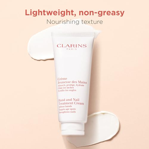 Clarins Hand and Nail Treatment Cream with Shea Butter, 3.4 oz