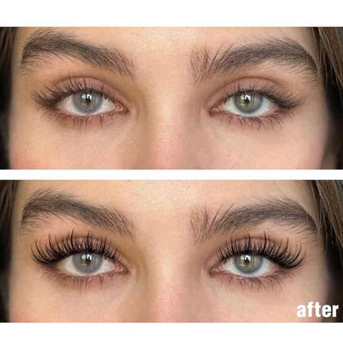Lash Clusters Kit 120Pcs Fox Eye Wispy Eyelash Extensions