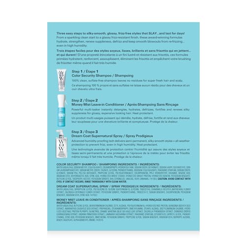 COLOR WOW Dream Coat Supernatural Spray ? Keep Your Hair Frizz-Free and Shiny No Matter the Weather with Award-Winning Anti-Humidity Treatment