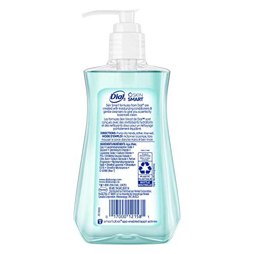 Dial Liquid Hand Soap, Coconut Water & Mango,7.5oz (Pack of 12)