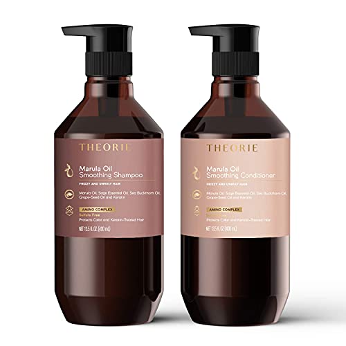 Theorie Marula Smoothing Shampoo - Frizz Control, 400ml