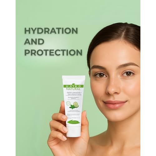 Facial Cleansing & Balancing Soap with Cucumber & Vitamin E. Removes Impurities & Blackheads. Restores Skin Elasticity & Firmness. Non-Greasy & Paraben-Free - 2.7 FL.OZ / 80g