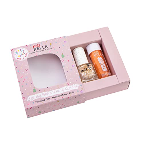 MISS NELLA Magic Spell Lips & Tips Duo - Lip Gloss & Nail Polish