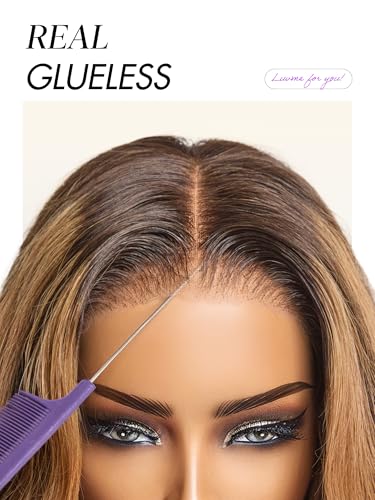 LUVME HAIR 16-Inch Loose Body Wave Lace Front Wig - Human Hair