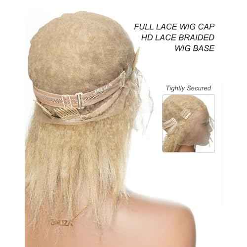 Full Lace Wig Cap Real Swiss HD Lace Braided Wig Base for Women and Men - Blend