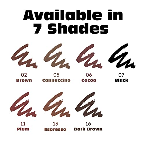 Ruby Kisses Auto Lip Liner - Dark Brown Long-Wearing