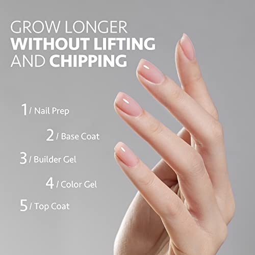 GAOY Clear Builder Gel 16ml - UV Cure Nail Extension