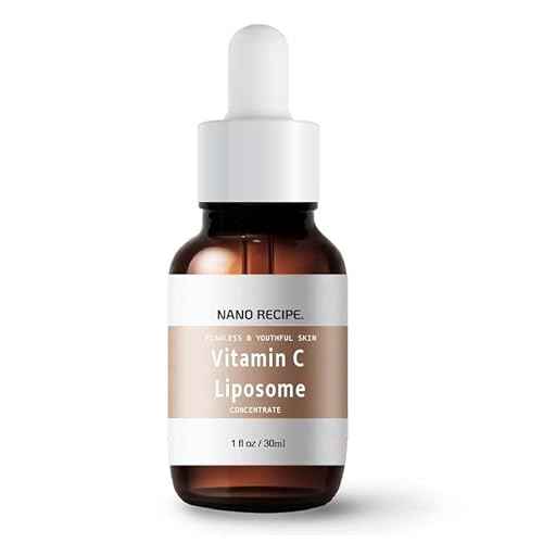 Korean Pure Vitamin C Liposome Concentrate Mix 2 Drops with Your Own Skin Care Product Improve Skin Tone Freckles Dark Spot