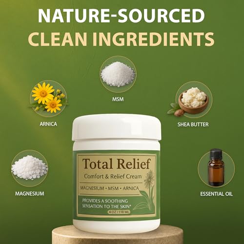 Magnesium Cream for Muscles & Joints - Fast-Absorbing Topical Lotion