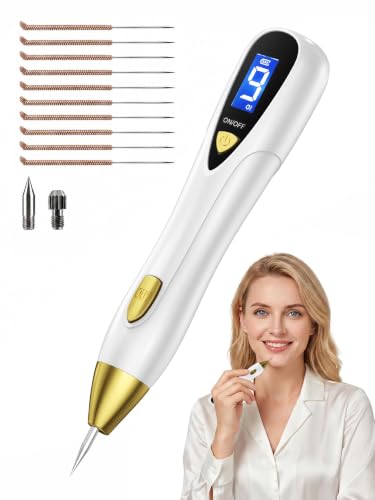 Plasma Skin Tag Remover Pen with 9 Speed Levels, USB Rechargeable