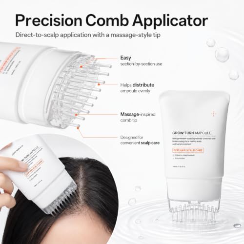 GROWTURN Hair Growth Serum for Thicker, Stronger Hair