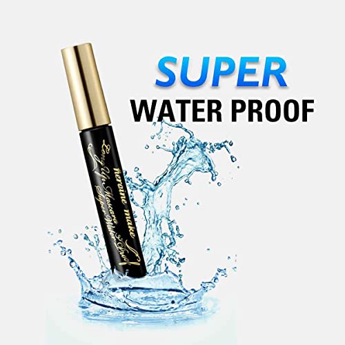 HEROINE MAKE by KISSME Mascara Black Volume and Length | Waterproof Mascara by Defining Fiber for Long and Curl Eye Makeup for Women, Made in Japan, Black, 2 EA