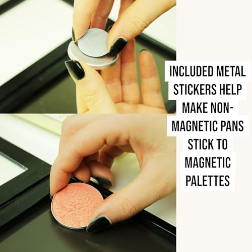 Z Palette Small Magnetic Makeup Palette with Clear Window for Eyeshadows & Blushes