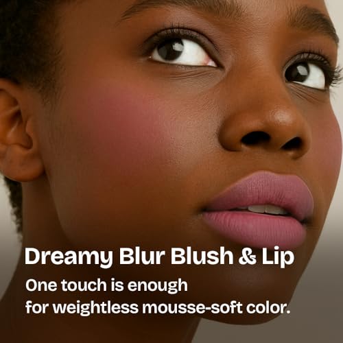 MILKTOUCH Cream Blush & Lip Tint - Soft Blur Mousse, 0.16 oz