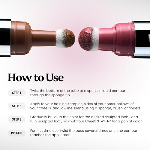 Sacheu Liquid Contour Cream Stay-N Long Wear Makeup