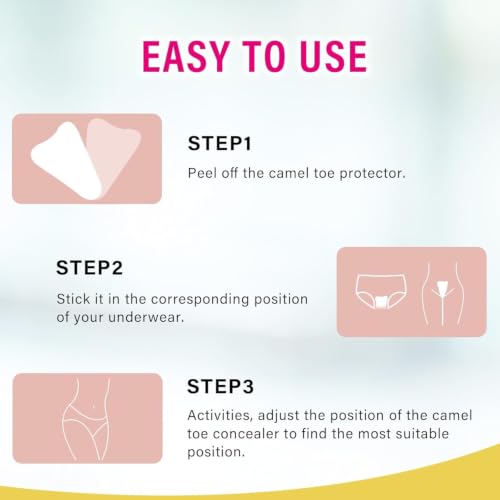 Camel Toe Concealer Patches - Invisible Seamless Adhesive