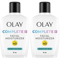 Olay Complete+ Face Moisturizer with Sunscreen SPF 40,For Sensitive Skin,Broad Spectrum Sun Protection,Fragrence-Free-No White Cast on All Tones,Nourishes Moisture Barrier-Ceramides,6 Oz,(Pack of 2)