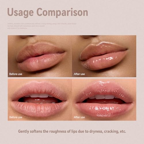 Moisturizing Overnight Lip Mask Vitamin E Lip Butter Repair Sleeping Lip Balm For Hydrated, Full Looking & Irresistible Lips(0.2 Fl Oz),Cherry