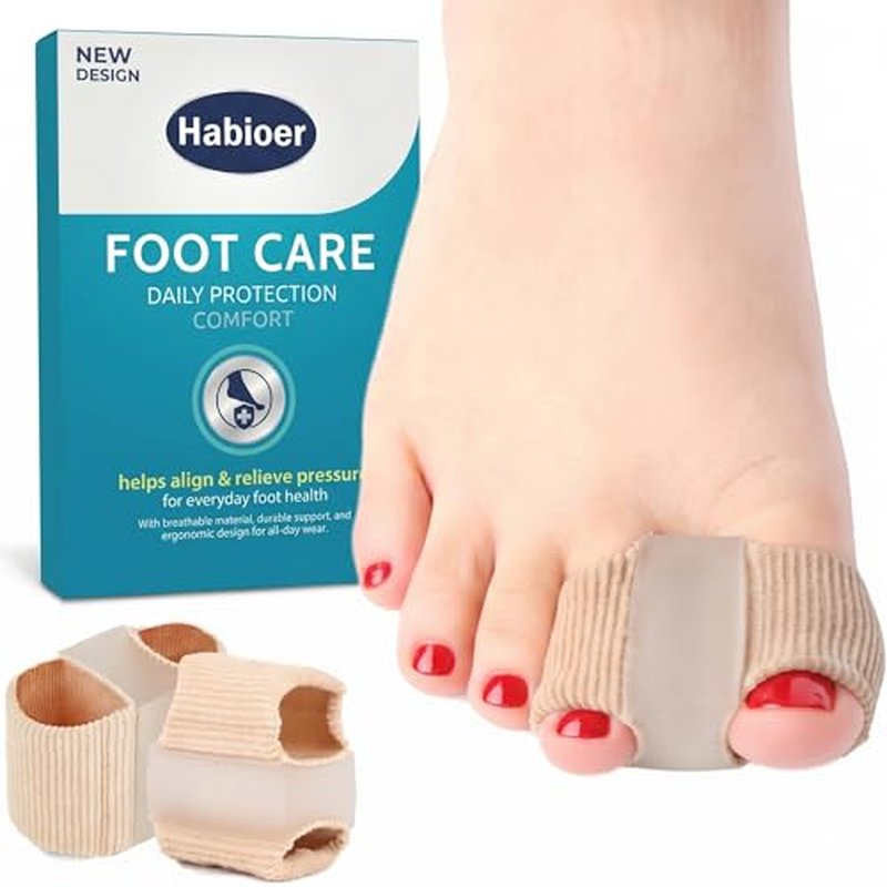 Bunion Corrector Toe Separators for Men & Women - 2PCS