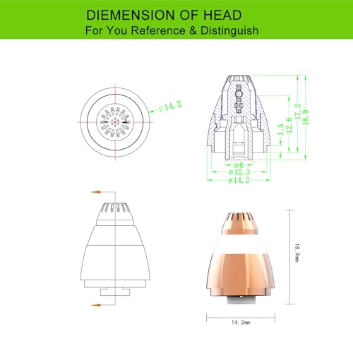 4 Pack Replacement Heads Compatible with Flawless Eyebrow Hair Remover Tool for Women, Rose Gold with a clean brush