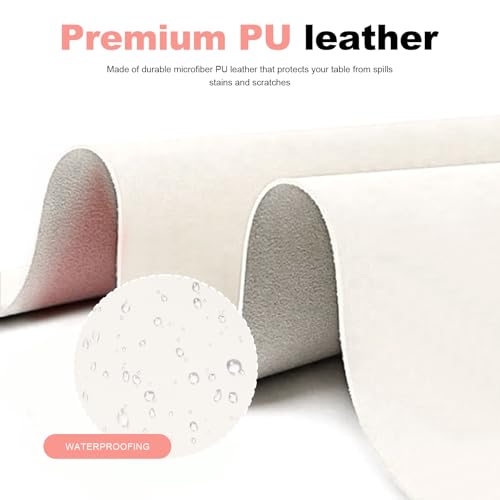 Waterproof Nail Art Desk Mat 60x30cm White