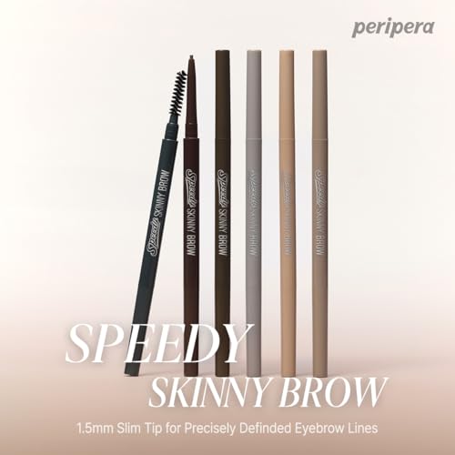 Peripera Speedy Skinny Brow Pencil 1.5mm - 09 Taupe Brown