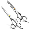 FOGOSP 6-Inch Japanese VG10 Hair Shears Set for Barbers & Salon Professionals