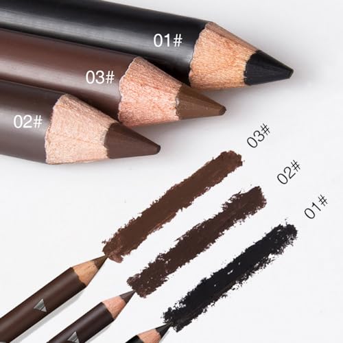 WanTuoluo Eyebrow Pencils 12pc Set - Waterproof & Long-Lasting