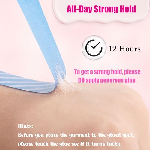 Body Adhesive Glue for Clothing & Skin - 75ml, Strong, Sweat-Resistant