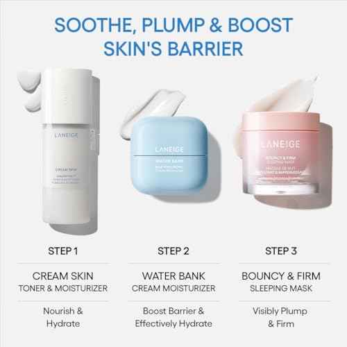 LANEIGE Cream Skin Toner & Moisturizer Refill: Lightweight Refillable Korean Milky Toner with Ceramide & Peptide for Hydration, Firming, & Barrier Support
