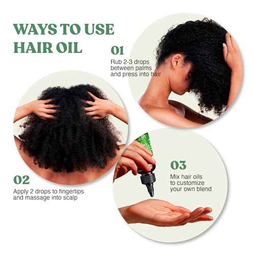 Red by Kiss Professional 99.9% Natural Hair Oil, Organic Vegan Oil Blend for Dry & Itchy Scalp Relief, Hydrating Biotin Infused, Nourish Add Shine & Smooth Hair (Tea Tree, 2.5 Fl Oz)