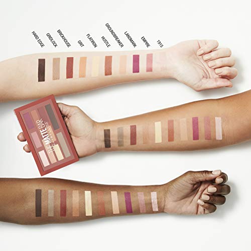 Maybelline The Matte Bar Eyeshadow Palette - 12 Warm Shades