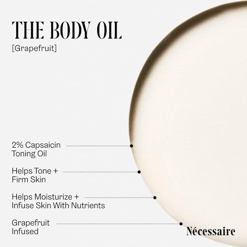 Nécessaire 2.5% Niacinamide Body Oil with Capasaicin for Firm & Smooth Skin