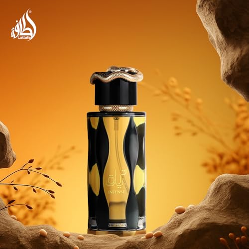 Lattafa Teriaq Intense Unisex Eau de Parfum Spray 3.4oz - Long Lasting Oriental Scent