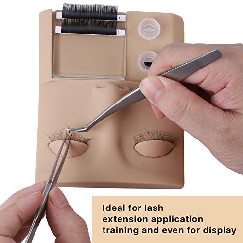Lash Mannequin Head 3-in-1 Eyelash Extension Practice Kit