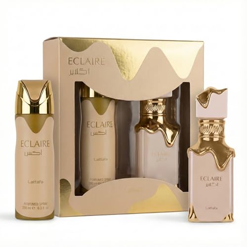 Lattafa Eclaire 2-Piece Gift Set - 100ml EDP + 200ml Body Spray